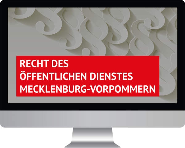 Recht des öffentlichen Dienstes Mecklenburg-Vorpommern