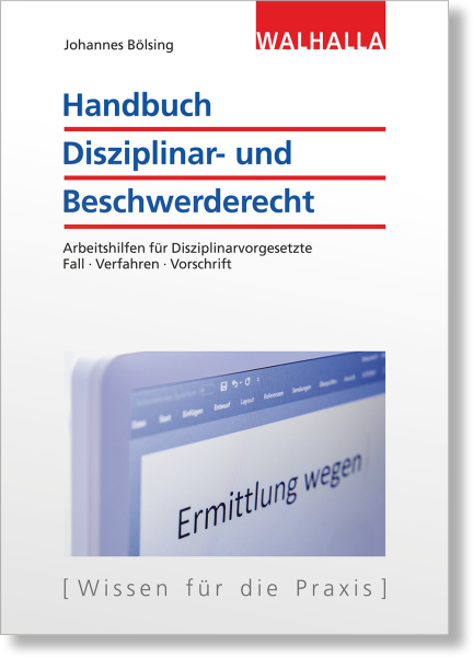 Handbuch Disziplinar- und Beschwerderecht